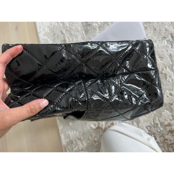 CHANEL Matelasse Enamel Silver Chain Shoulder Bag Authentic - Picture 2 of 14